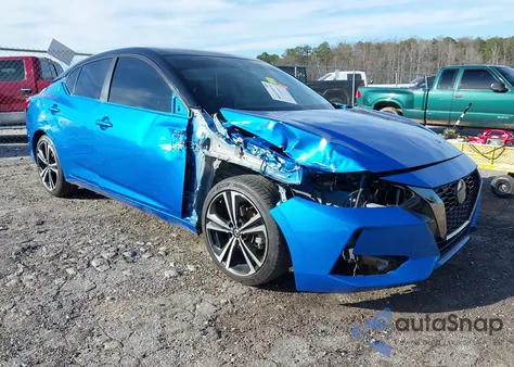 2022 Nissan Sentra Sr Xtronic Cvt from USA, damaged, VIN 3N1AB8DV7NY206225